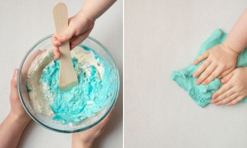 How To Make Homemade Playdough mix